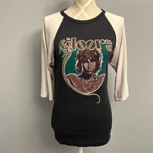 Rare Vintage The Doors Baseball Tee